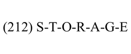 (212) S-T-O-R-A-G-E trademark