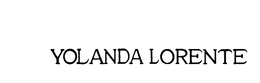 YOLANDA LORENTE trademark