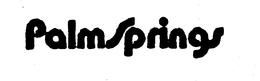 PALMSPRINGS trademark