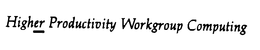 HIGHER PRODUCTIVITY WORKGROUP CAMPUTING trademark