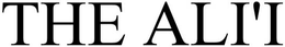 THE ALI'I trademark