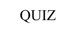 QUIZ trademark