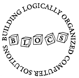 BLOCS BUILDING LOGICALLY ORGANIZED COMPUTER SOLUTIONS trademark