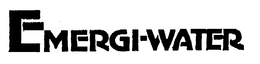 EMERGI-WATER trademark