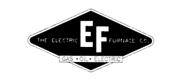 EF THE ELECTRIC FURNACE CO. GAS - OIL - ELECTRIC trademark