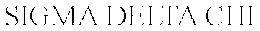 SIGMA DELTA CHI trademark