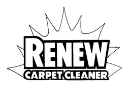 RENEW CARPET CLEANER trademark