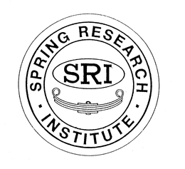 SPRING RESEARCH INSTITUTE SRI trademark