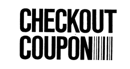 CHECKOUT COUPON trademark