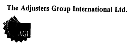 THE ADJUSTERS GROUP INTERNATIONAL LTD. AGI trademark