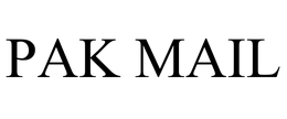 PAK MAIL trademark