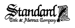 STANDARD TITLE & ABSTRACT COMPANY trademark