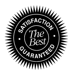 SATISFACTION GUARANTEED THE BEST trademark