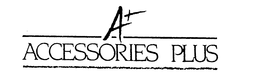 ACCESSORIES PLUS A+ trademark