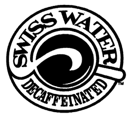 SWISS WATER DECAFFEINATED trademark