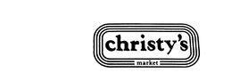 CHRISTY'S MARKET trademark