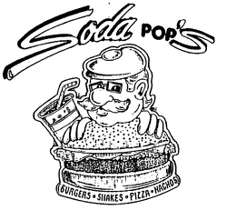 SODA POP'S BURGERS SHAKES PIZZA NACHOS trademark