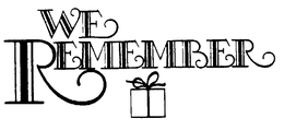 WE REMEMBER trademark