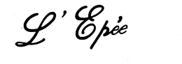 L'EPEE trademark