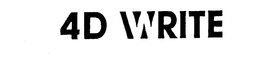 4D WRITE trademark