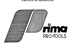 PRIMA PRO-TOOLS trademark