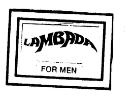LAMBADA FOR MEN trademark