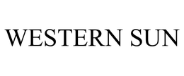 WESTERN SUN trademark