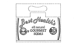 BROOKLYN BOTTLING CORP. BEST HEALTH'S ALL NATURAL GOURMET SODAS trademark