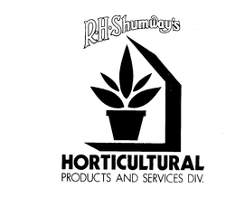 R.H. SHUMWAY'S HORTICULTURAL PRODUCTS AND SERVICES DIV. trademark