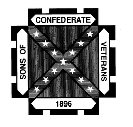 SONS OF CONFEDERATE VETERANS 1896 trademark