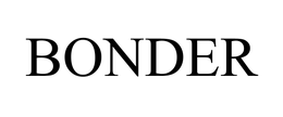BONDER trademark
