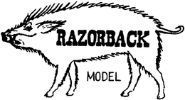 RAZORBACK MODEL trademark