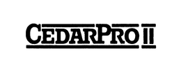 CEDARPRO II trademark
