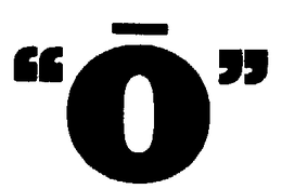 "O" trademark