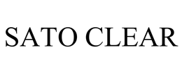 SATO CLEAR trademark