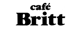 CAFE' BRITT trademark