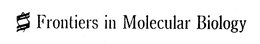 FRONTIERS IN MOLECULAR BIOLOGY trademark