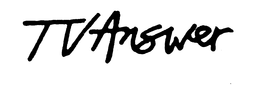 TV ANSWER trademark