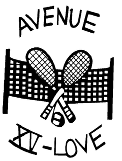 AVENUE XV-LOVE trademark