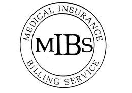 MEDICAL INSURANCE BILLING SERVICE MIBS trademark