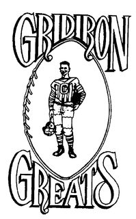 GRIDIRON GREATS trademark