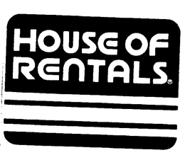 HOUSE OF RENTALS trademark