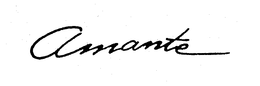 AMANTE trademark