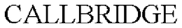 CALLBRIDGE trademark
