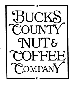 BUCKS COUNTY NUT & COFFEE COMPANY trademark