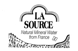 LA SOURCE NATURAL MINERAL WATER FROM FRANCE trademark