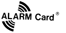 ALARM CARD trademark