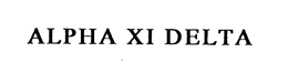 ALPHA XI DELTA trademark