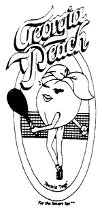 GEORGIA PEACH TENNIS TOGS "FOR THE SMART SET" trademark