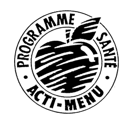 PROGRAMME SANTE ACTI-MENU trademark